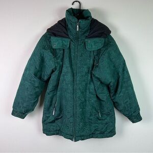 Vintage Head Insulated Women’s Snow Jacket *No size, Fits like a Small* Green